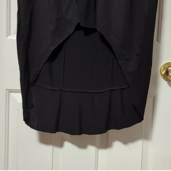 High/low Rayon/Tensel Beautiful black dress - Picture 8 of 10